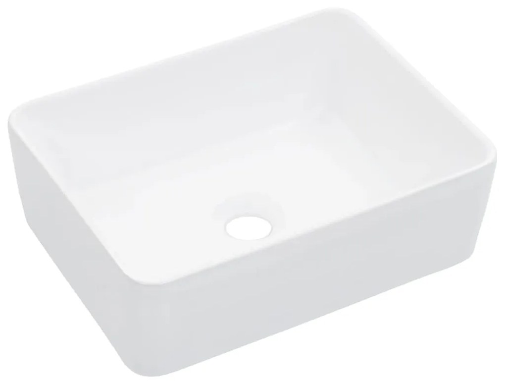 Lavandino 40x30x13 Cm İn Ceramica Bianco /