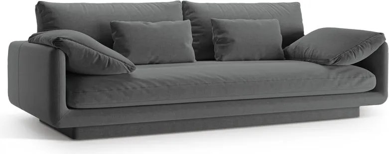 Divano grigio scuro 220 cm Torino - Micadoni Home