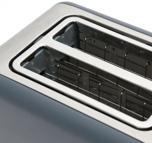 Tostapane a due fori 900W/230V inox/grigio