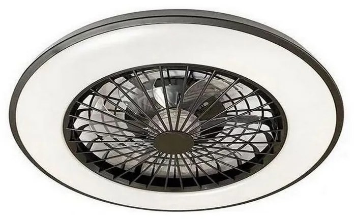 Plafoniera LED OPAL 48W 230V con ventilatore e telecomando