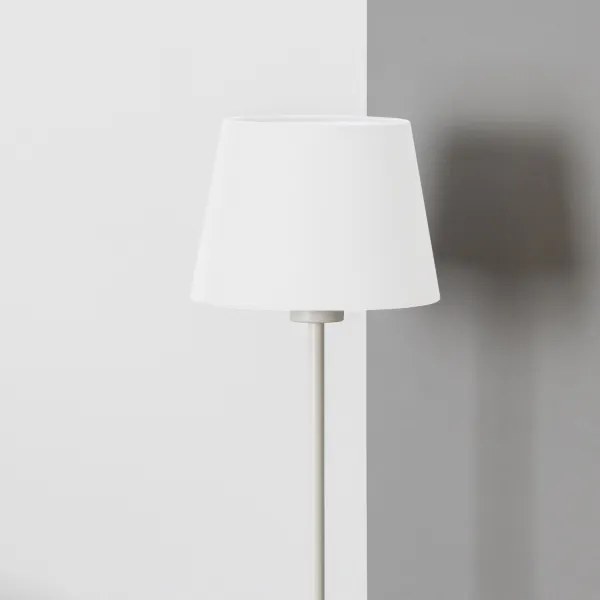 Brilagi - Lampada da terra a LED CERIA 1xE27/40W/230V Ø 20,5 cm bianca