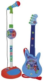 Chitarra da Bambino PJ Masks   Microfono Azzurro