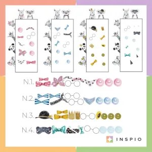 Adesivi di accessori per gli adesivi della ZOO in bianco e nero | Inspio