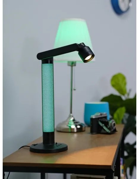 Retlux - Lampada da tavolo LED RGBW dimmerabile 10W 5V 2700-6000K Wi-Fi Tuya + D