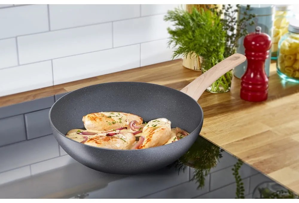 Padella wok in alluminio ø 28 cm Natural Force - Tefal