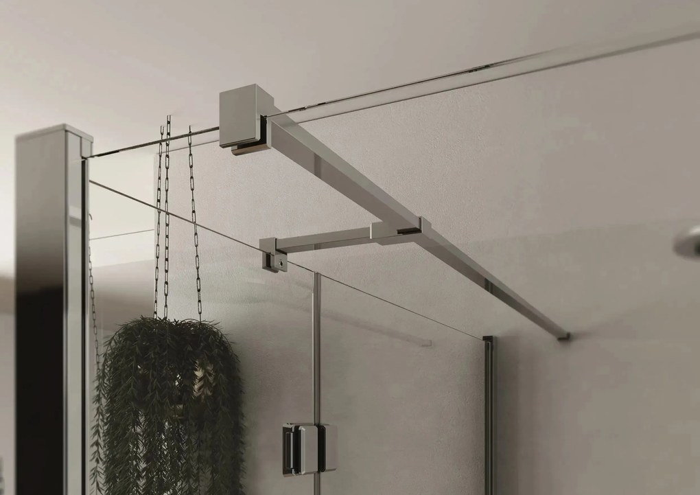 Box Doccia H200 6mm Battente Lato Muro