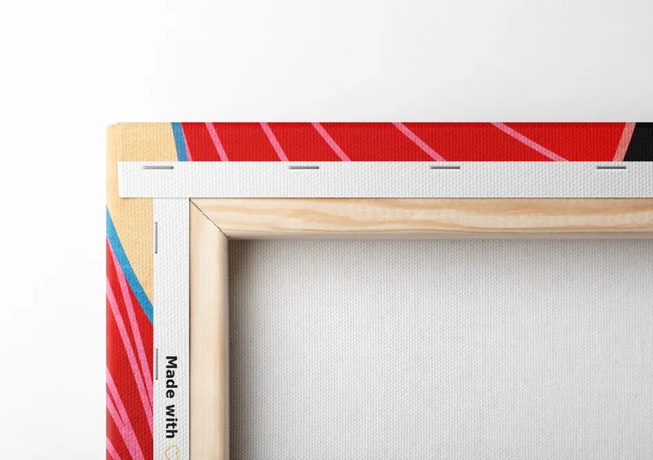 Stampa su tela – Astrazione in colori vivaci