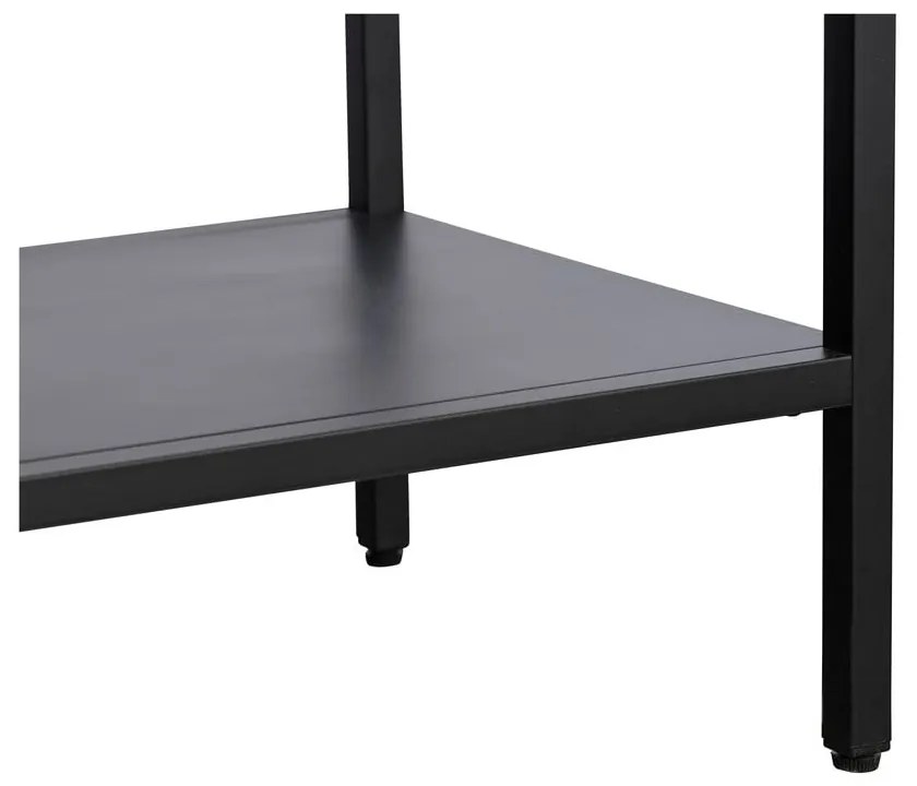 Vetrina nera in metallo 88x132 cm Carmel - Unique Furniture