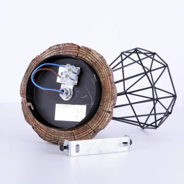 Globo 54017W-1 - Faretto da parete PRISKA 1xE27/60W/230V