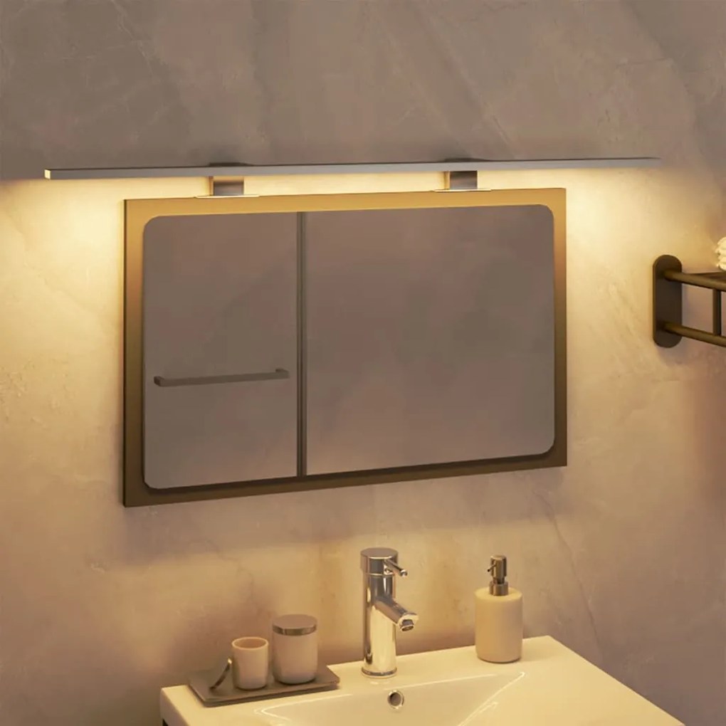 Luce A Led Per Specchio 13 W Bianco Caldo 80 Cm 3000 K /
