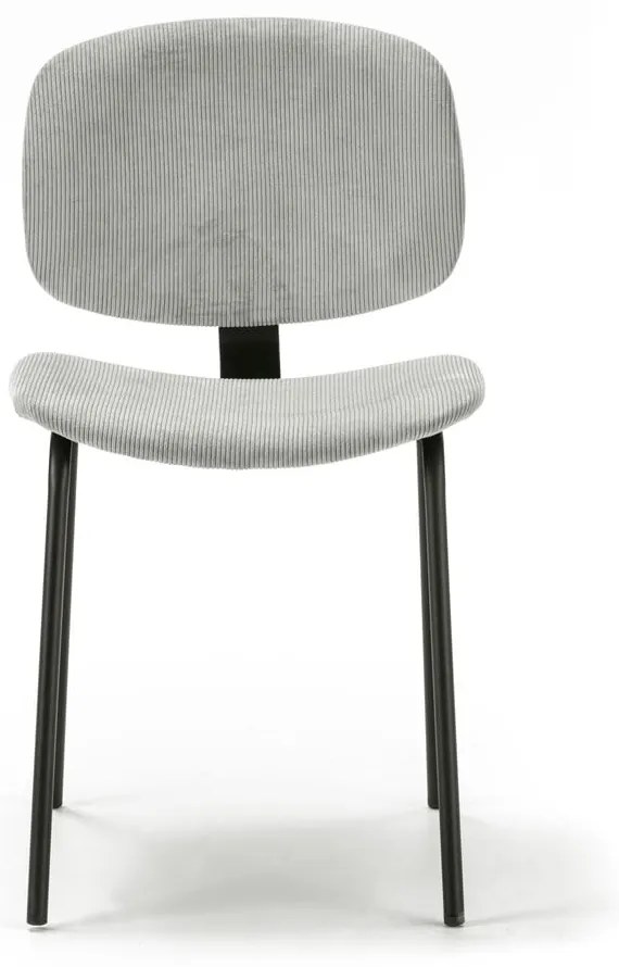 Sedie da pranzo grigie in set di 2 Arus - Marckeric