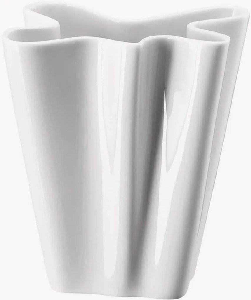 Vaso in porcellana Flux, alt. 15 cm
