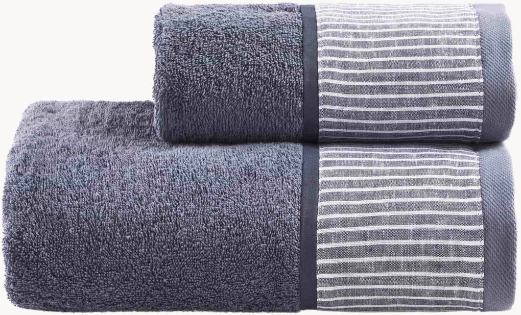 Set di 2 asciugamani in cotone Castellina