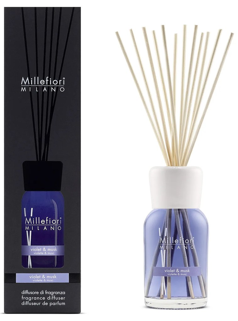 Diffusore per ambienti 500 ml Violet & Musk Millefiori