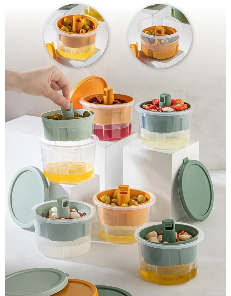 Set di contenitori alimentari 6 pz - Hermia