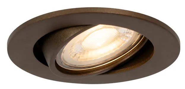 Faretto da incasso moderno bronzo scuro orientabile - Cisco