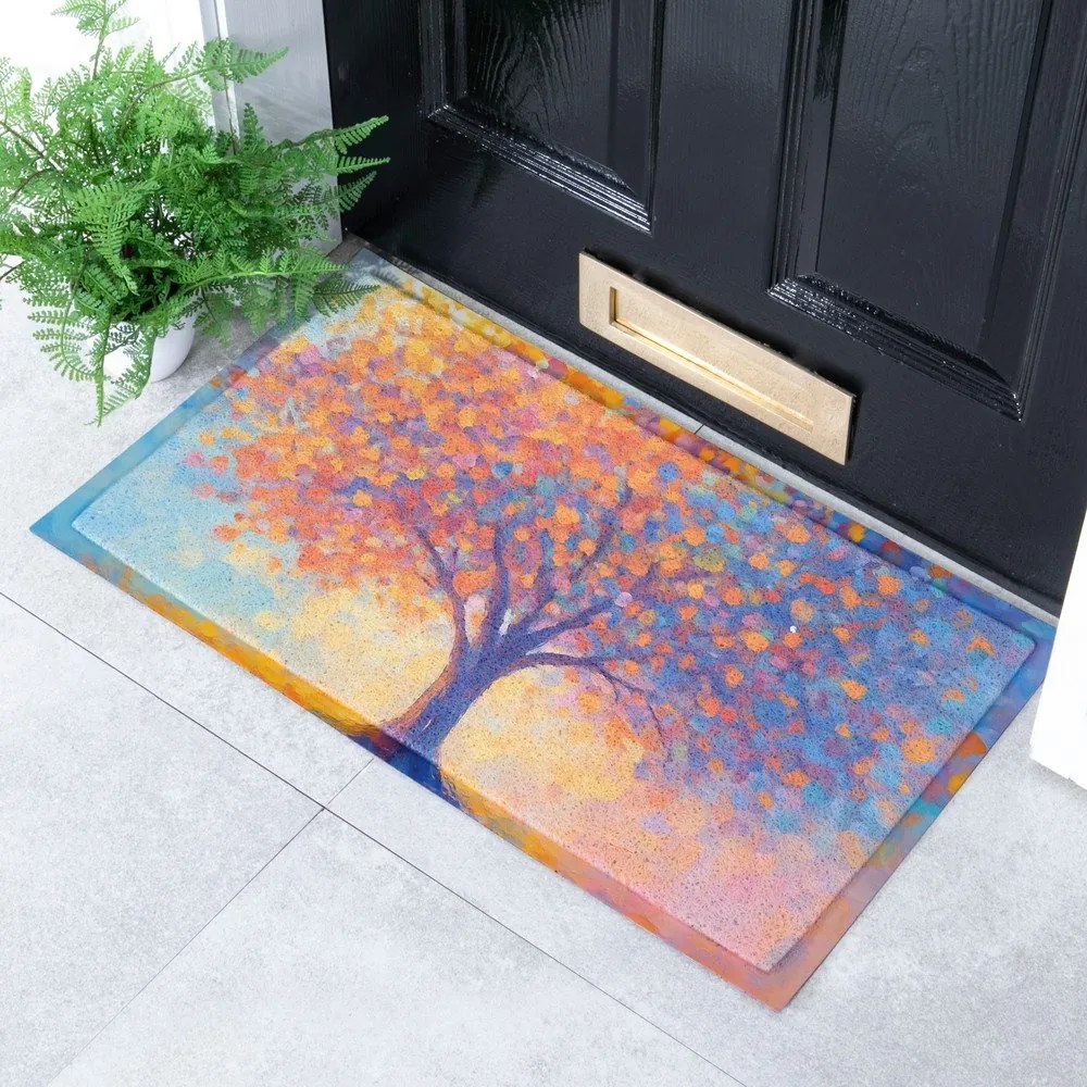 Zerbino in PVC 40x70 cm Tree Of Life – Artsy Doormats