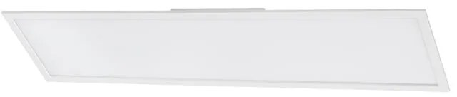 Plafoniera LED design Piatto, bianco 119.5x29.5 cm