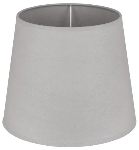 Duolla - Paralume per lampada da tavolo CLASSIC M E27 diametro 24 cm grigio