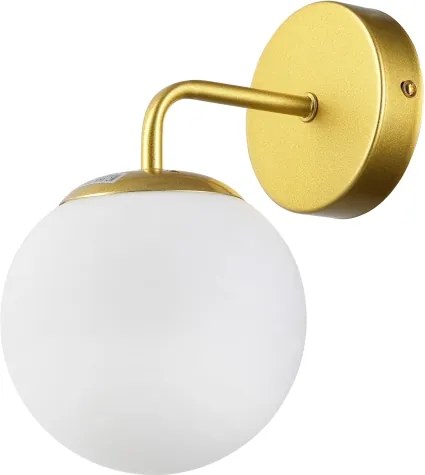 Brilagi - Lampada da parete MALIVA 1xE14/15W/230V dorata/bianca