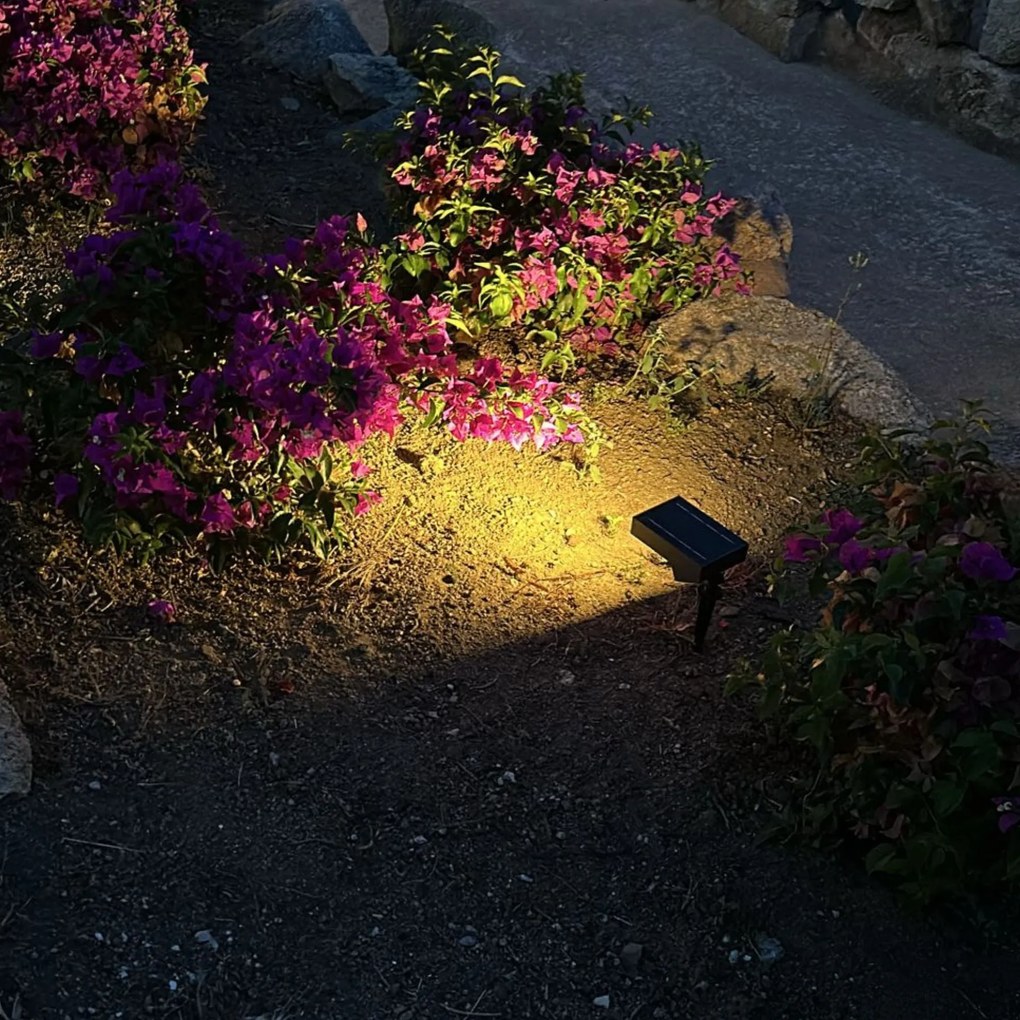 Faretto con Pannello Solare 500 Lumen