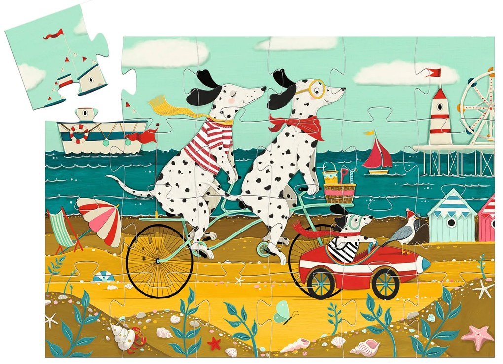 Puzzle - Ollie il dalmata - 24 pezzi