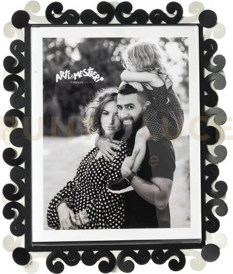 Portafoto koko maxi avorio,nero