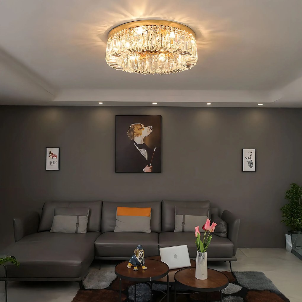 Lampada APP1729-8C 60 cm Gold