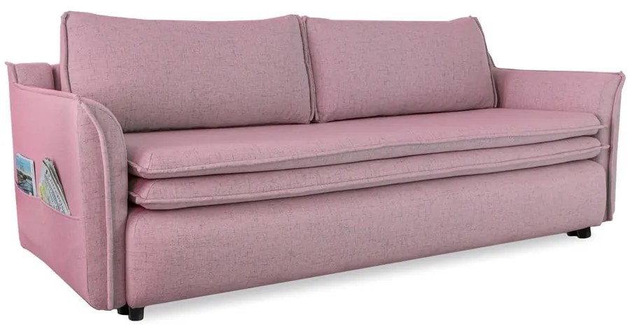 Divano letto rosa Charming Charlie - Miuform
