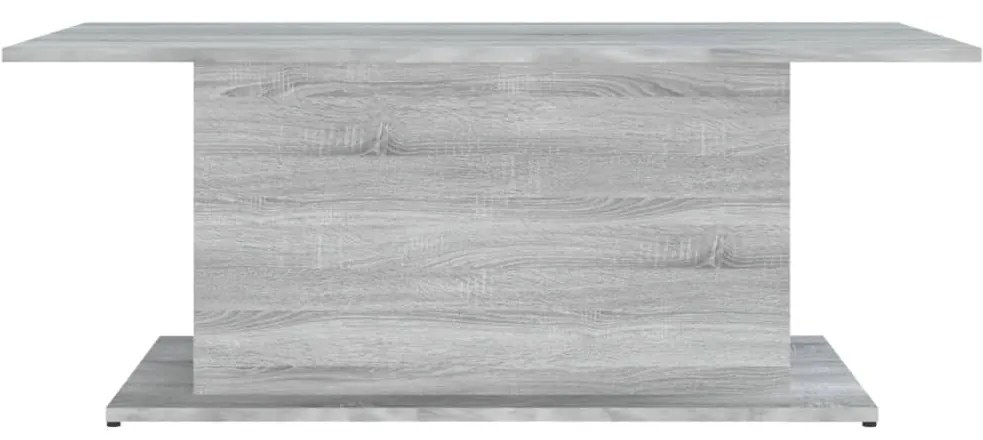 Tavolino da salotto grigio sonoma 102x55,5x40 cm in truciolato