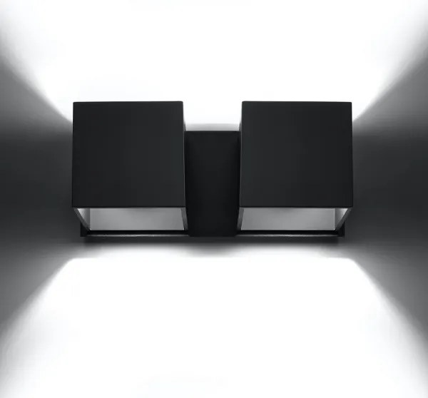 Sollux SL.0657 - Applique QUAD 2xG9/40W/230V nero