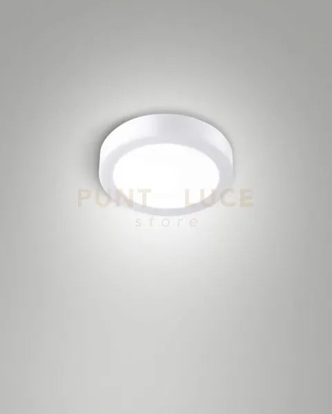 Nicole plafoniera esterno bianco cct 8w 2700k/3000k/4000k 896lm d.1...