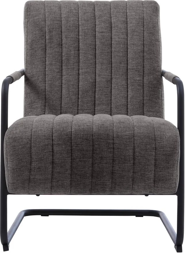 Poltrona in grigio scuro Trout – Unique Furniture