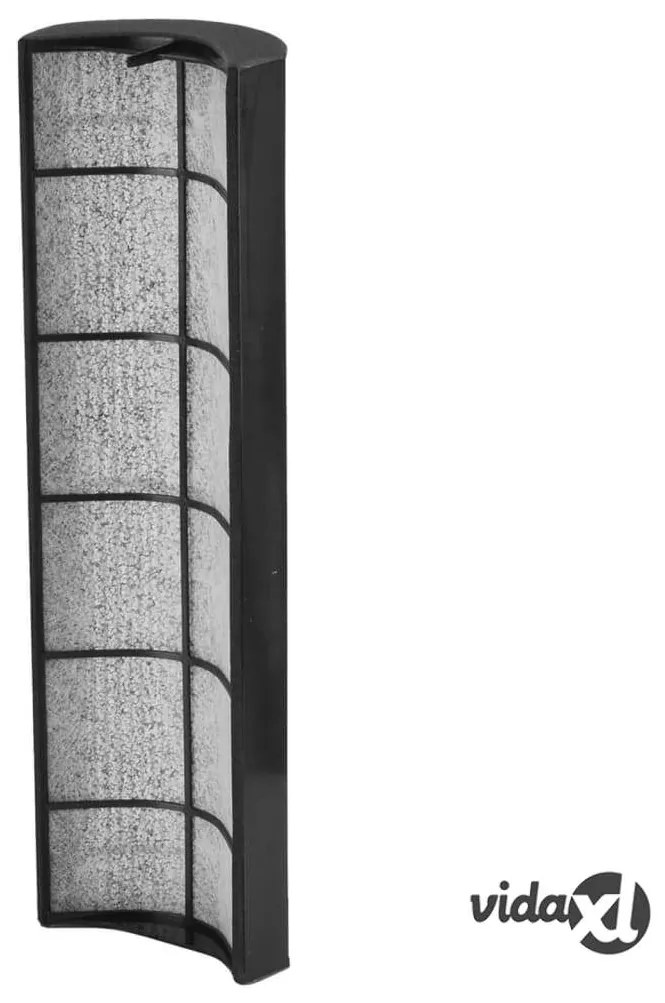 Qlima Doppio filtro HEPA per Purificatore Aria A68 Bianco e Nero 47cm