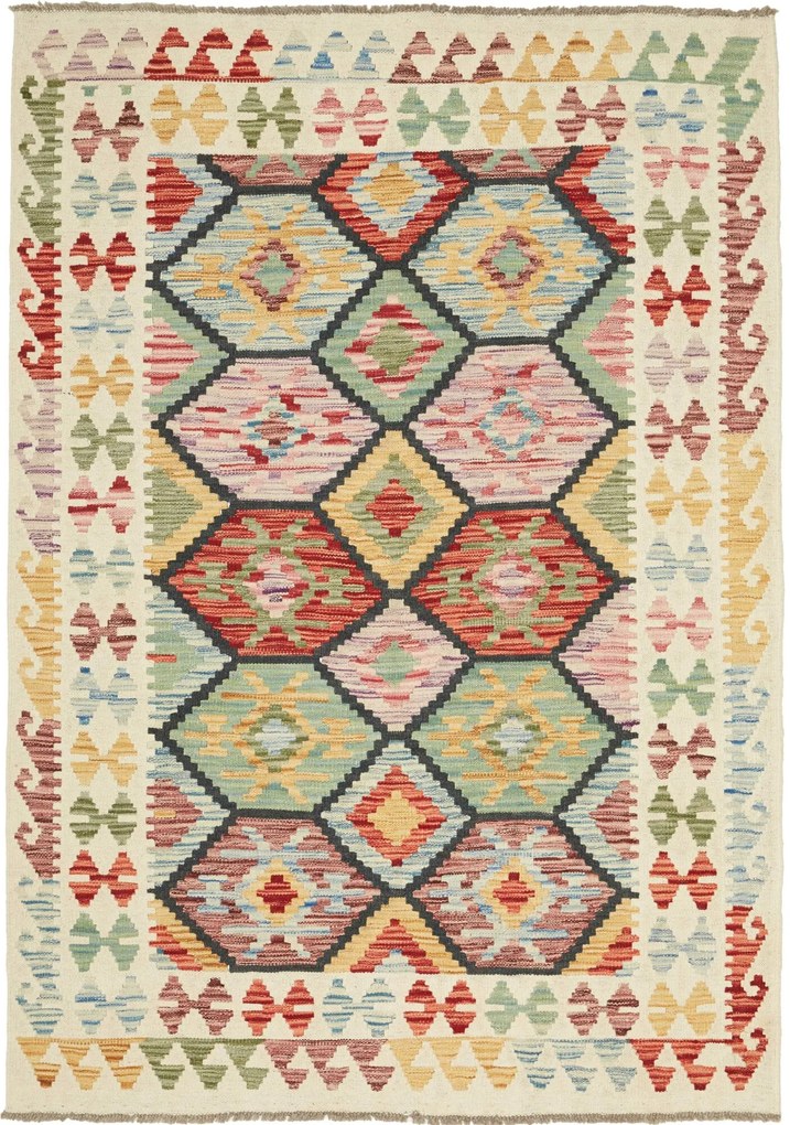 Kilim Tappeto 180x130 (Pakistan) Tessuto A Mano