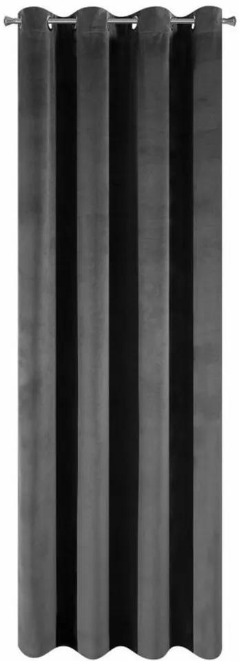 Elegante tenda nera 140 x 250 cm Lunghezza: 250 cm