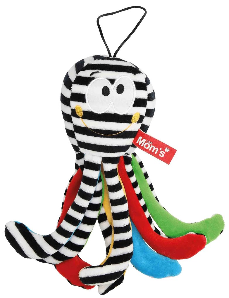 Mom's Care - polpo - bianco e nero