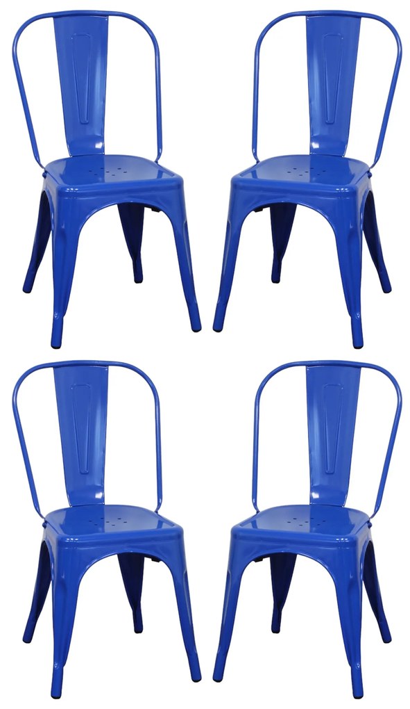 AGATHA - Set 4 sedie industrial