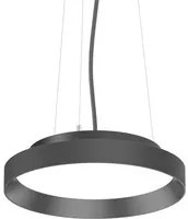 Sospensione Moderna Fly Metallo Nero Led 18W 4000K Luce Naturale