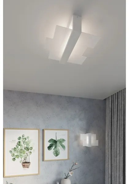 Brilagi - Plafoniera LED HERA 2xE27/7,5W/230V bianca