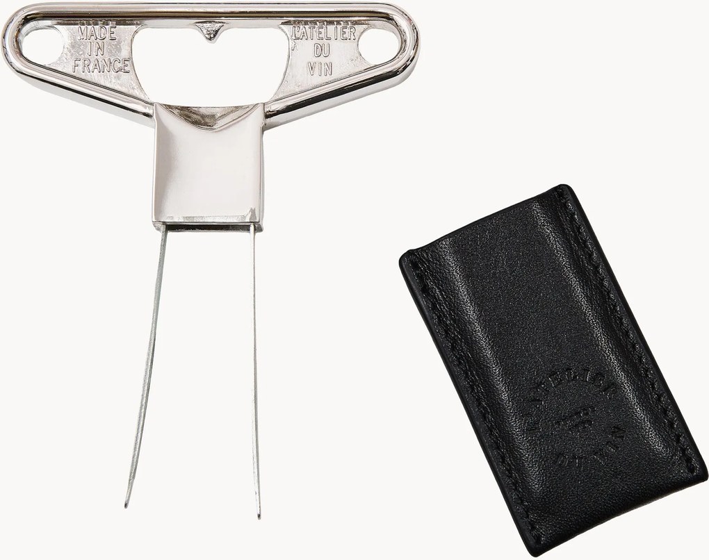 Cavatappi bilama con custodia in pelle Signature