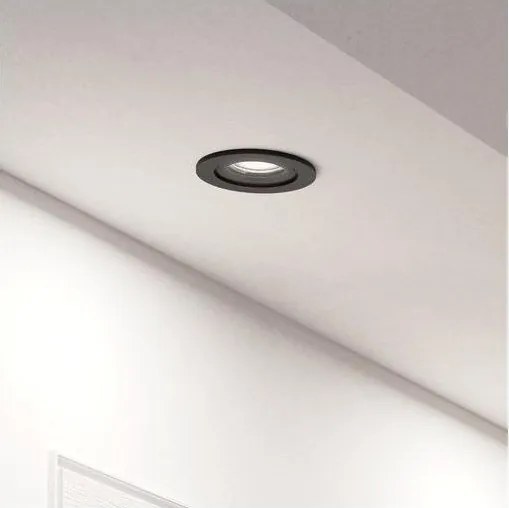 Eglo 902256 - Faretto LED da incasso BARRANCO 1xGU10/4,5W/230V nero