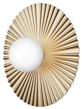 Liila Muuse Applique da Parete/Plafoniera IP44 Medium Nordic Gold/Opal - Nuura