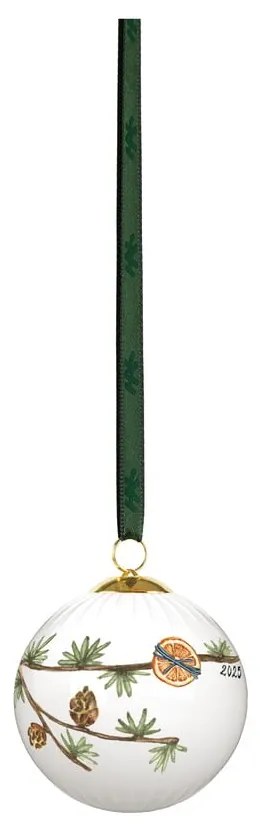 Pallina di Natale in porcellana ø 6 cm Hammershøi Christmas Bauble 2025 – Kähler Design