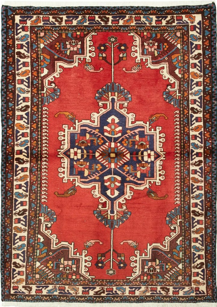 Hamedan Tappeto persiano 110x150 (Iran) Annodato A Mano
