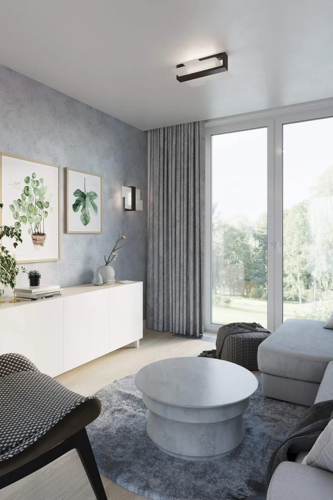 Applique da Parete Legno Wenge e Vetro FENIKS 1 E27 da Interno