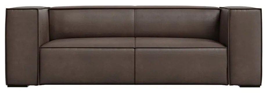 Divano in pelle marrone 212 cm Madame - Windsor &amp; Co Sofas