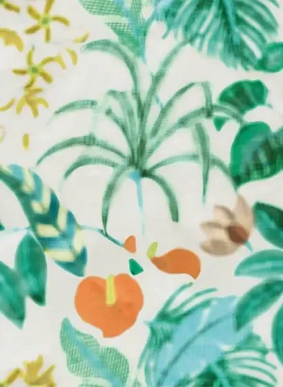 Nobilis Carta da parati Hibiscus - COS151