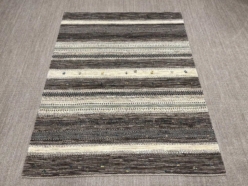 Loribaft Tappeto persiano 150x200 Beige (Iran) Annodato A Mano