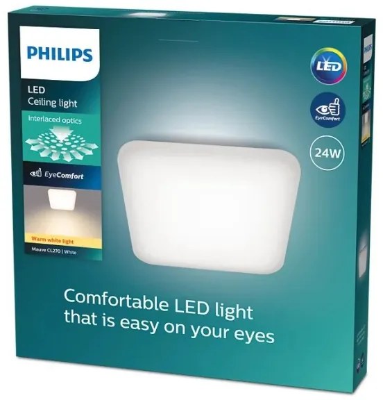 Philips - Plafoniera LED MAUVE LED/24W/230V 2700K